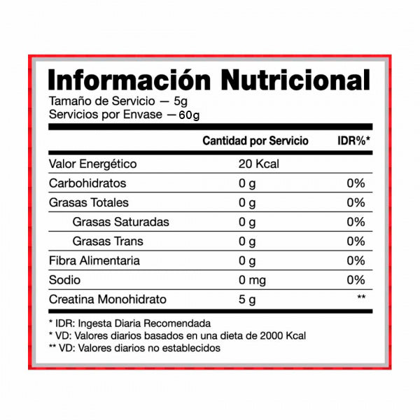 CREATINE MONOHYDRATE 300GRS - 2