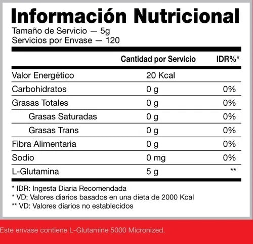 GLUTAMINE 300GRS - 2