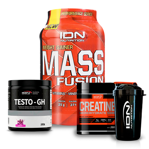 PACK AUMETO DE MASA MUSCULAR