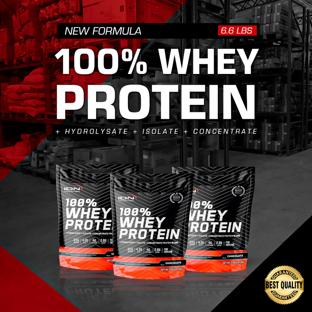 100% WHEY PROTEIN 3KG - 3