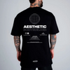 Remera Oversize Aesthetic Negra - 2