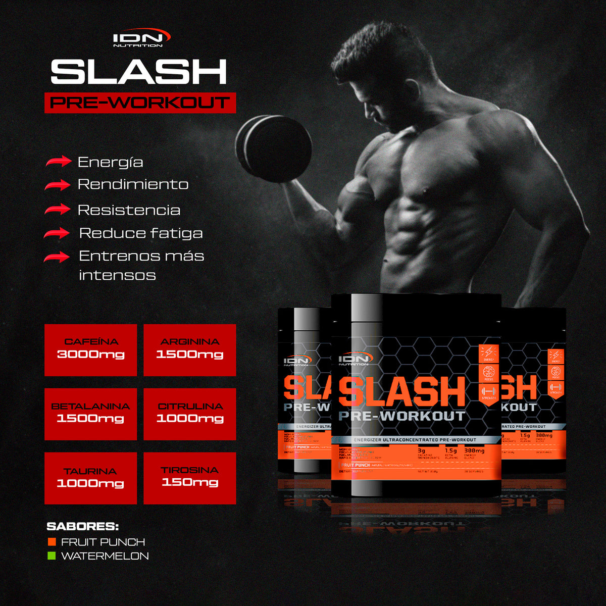 SLASH PRE - WORKOUT 30 SERV - 5