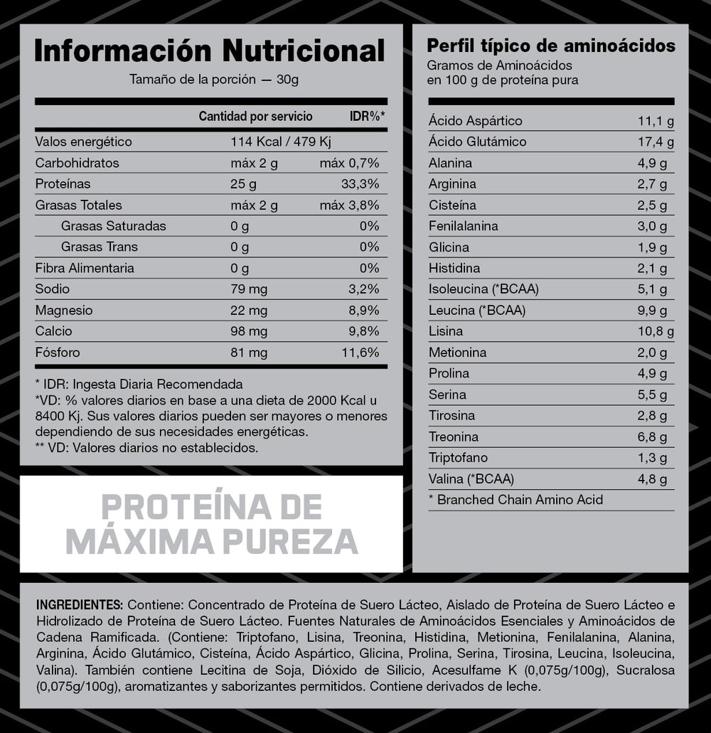 100% WHEY PROTEIN 907GRS – 2LBS - 2