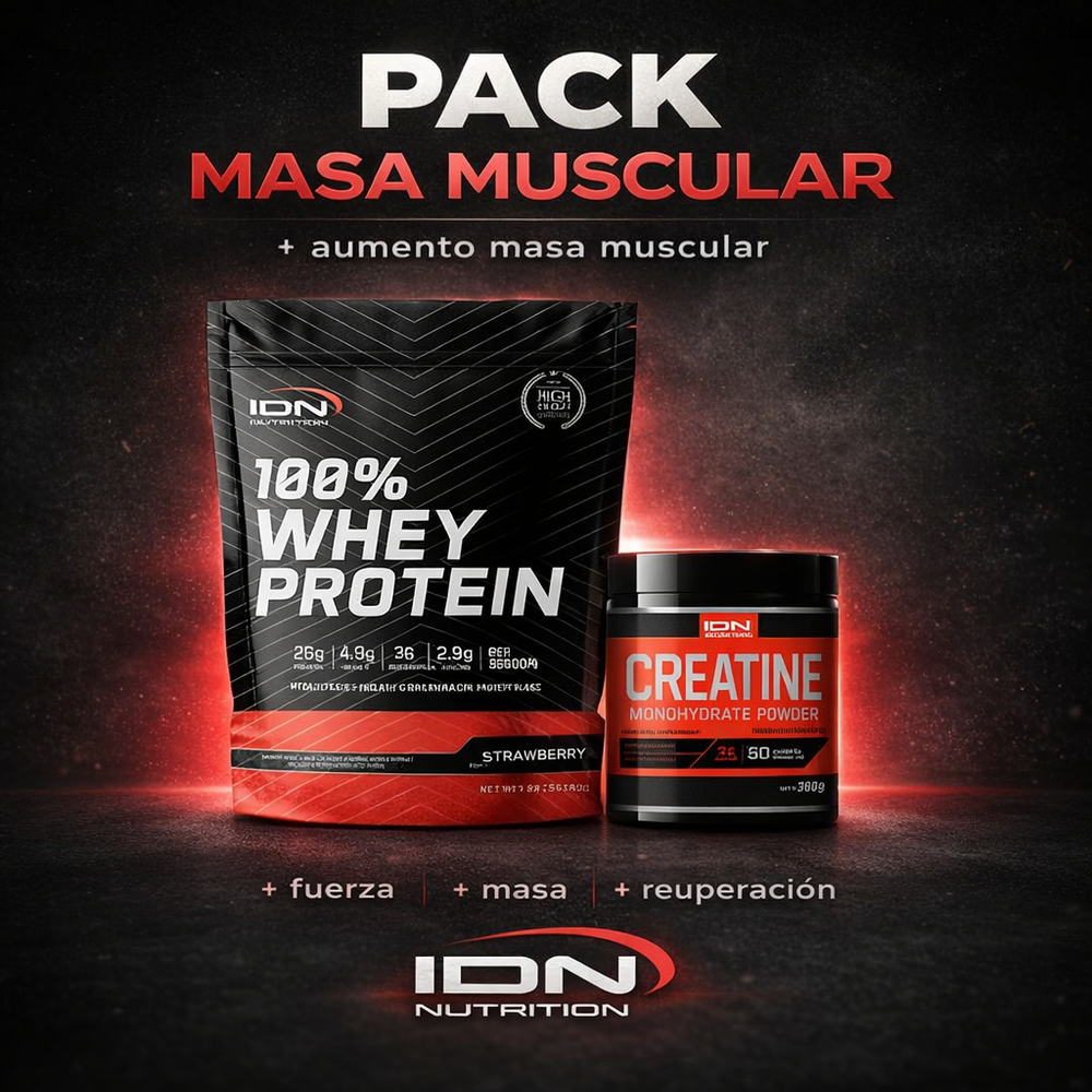 PACK MASA MUSCULAR